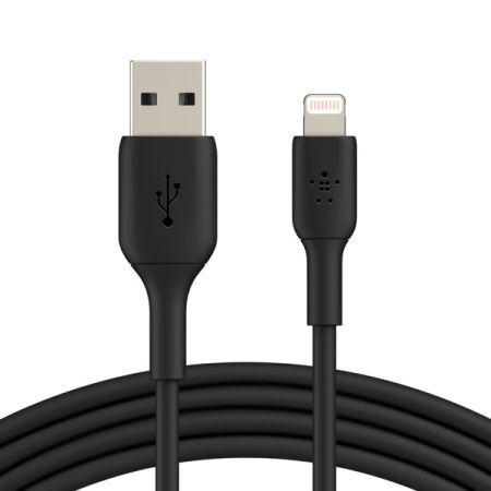 Belkin CAA001bt1MBK BOOST UP CHARGE Lightning to USB-A Cable, Black (3.3 Ft.)