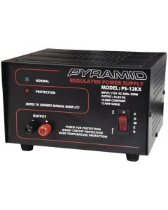 Pyramid Car Audio PS12KX Power Supply (250 Watts Input, 10 Amp Constant)