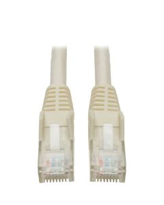 Tripp Lite N201-001-WH CAT-6 Gigabit Snagless Molded Patch Cable (1ft)