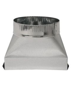 Deflecto DGT37 Galvanized Round Transition (7")