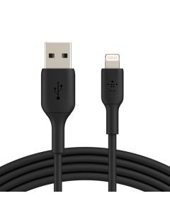 Belkin CAA001bt1MBK BOOST UP CHARGE Lightning to USB-A Cable, Black (3.3 Ft.)