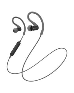 KOSS 196651 Bluetooth FitClips Earbuds with Microphone and In-Line Remote, Black, BT232i